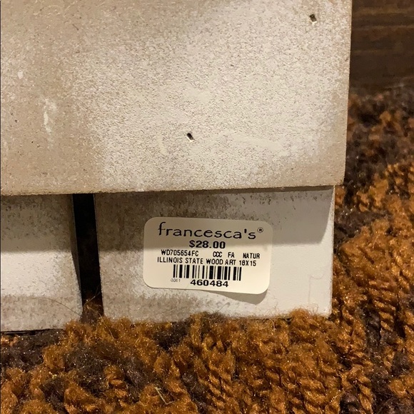 Illinois State Wood Art - 18x15 - Picture 3 of 5